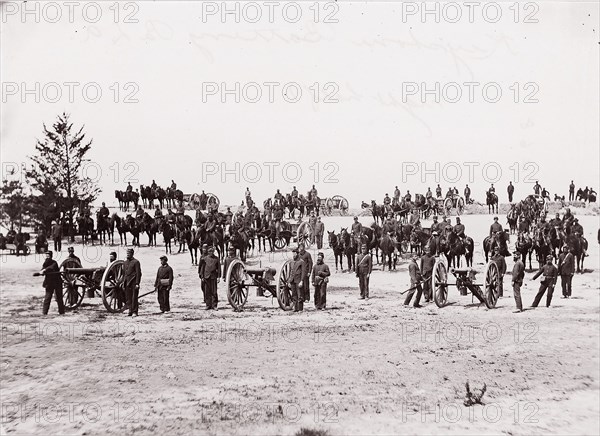 Pennsylvania Light Artillery, Keystone Battery, 1861-65. Formerly attributed to Mathew B. Brady.