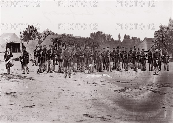 30th Pennsylvania Infantry, 1861-65. Formerly attributed to Mathew B. Brady.