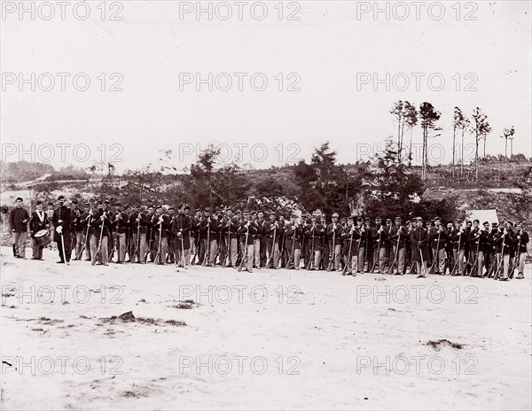 30th Pennsylvania Infantry, 1861-65. Formerly attributed to Mathew B. Brady.