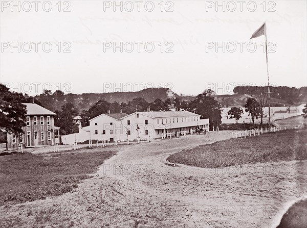 Camp Barry near Bladensberg, Maryland. Artillery Depot, 1861-65. Formerly attributed to Mathew B. Brady.