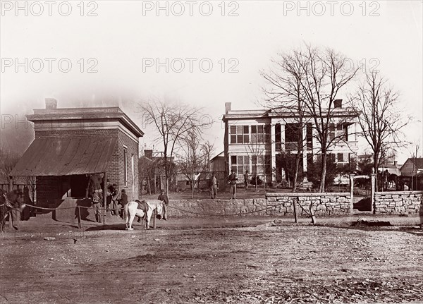 Provost Marshals Headquarters, Chattanooga, ca. 1864.