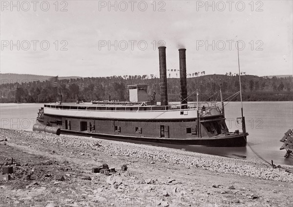 General Grant at Kingston Gap, Tennessee River, 1861-65. Formerly attributed to Mathew B. Brady