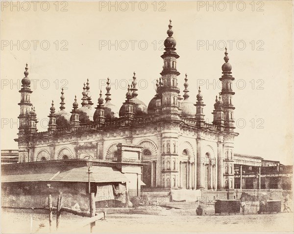 [Ghulam Muhammad Mosque, Calcutta], 1850s.