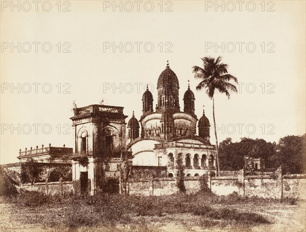 Temple at Allipore, 1850s.