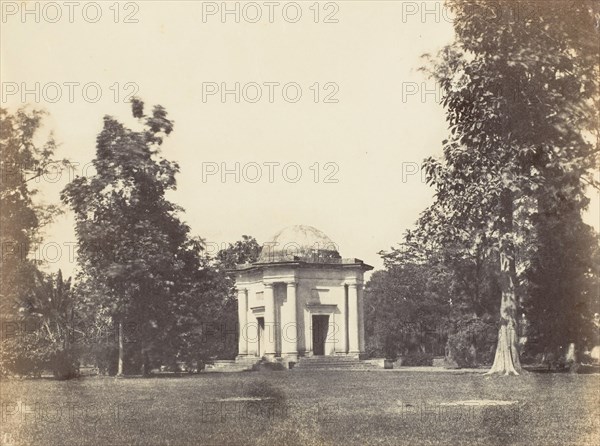 [Entrance to Botanical Gardens, Calcutta], 1850s.