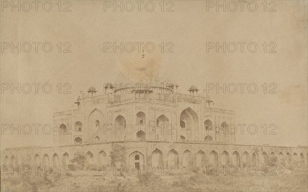 Humayun's Tomb, Delhi, 1850s.