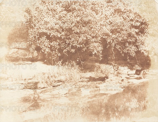 Burnside, Fife / Island in the Almond River, 1843-47.