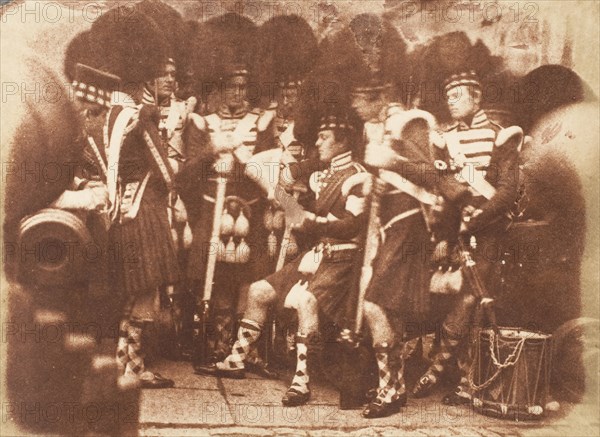 The 42nd Gordon Highlanders, Edinburgh Castle, 1843-47.