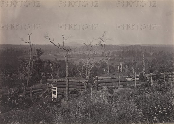 View of Kenesaw Mountain, Georgia, 1860s.