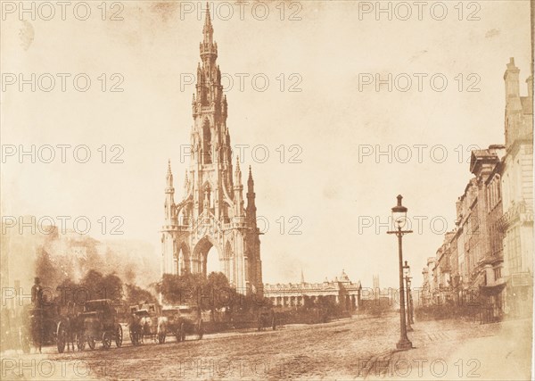 Edinburgh. The Scott Monument, 1843-47.