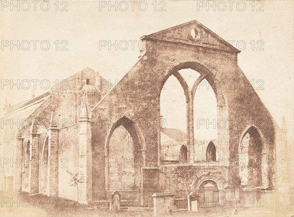 Edinburgh. Greyfriars' Churchyard, 1843-47.
