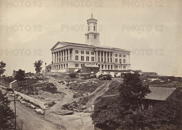 The Capitol, Nashville, Tennessee, 1860s.