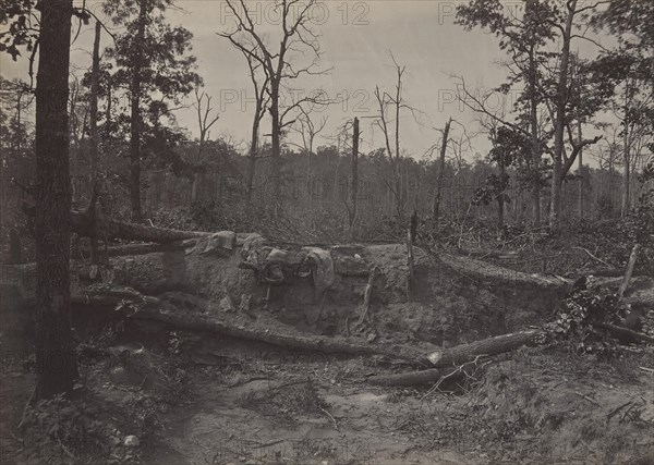 Battle Field of New Hope Church, Georgia No. 2, 1860s.