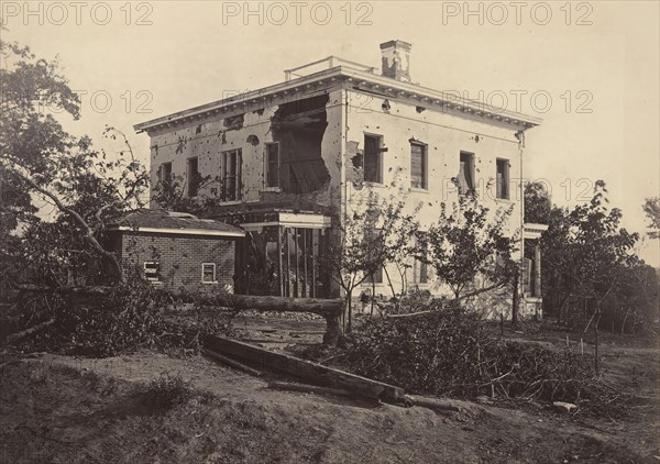 The Potter House, Atlanta, 1860s.