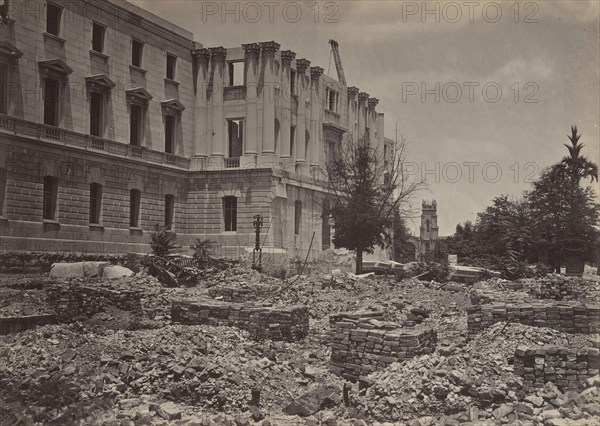 The New Capitol, Columbia, South Carolina, 1860s.