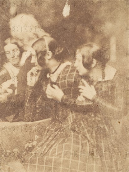 John Henning with Group of Ladies, 1843-47.