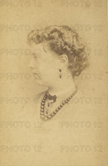 Florence Anne Claxton, 1860s.