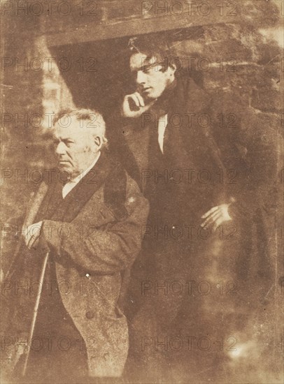 Rev. Miller and His Son Rev. Samuel Miller, 1843-47.