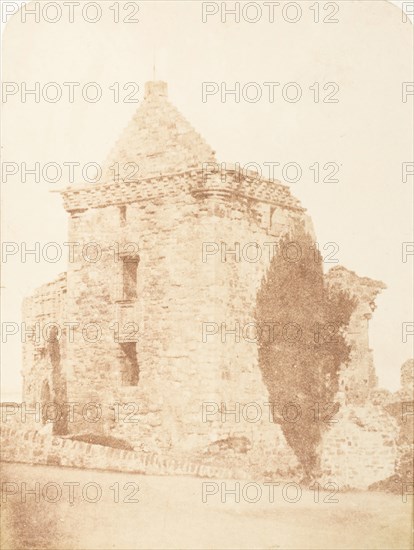 St. Andrews. The Fore Tower of the Castle, 1843-47.