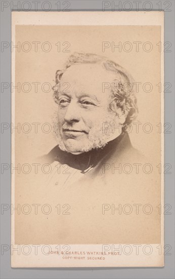 Sir Charles Barry, 1860s.