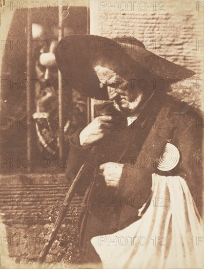 John Henning as Edie Ochiltree from Sir Walter Scott's "The Antiquary", 1843-47.