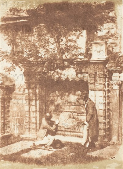 Edinburgh. Greyfriars' Churchyard, 1843-47.