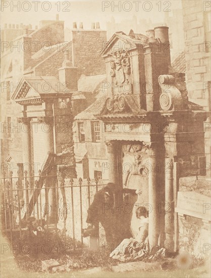 Edinburgh. Greyfriars' Churchyard, 1843-47.