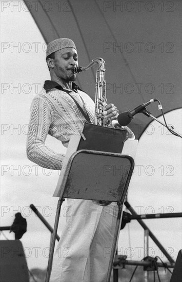 George Adams,Capital Jazz Festival, Knebworth House, Herts, July 2002.