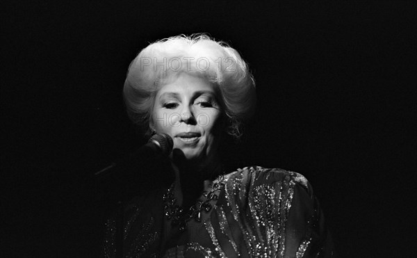 Marion Montgomery, Ronnie Scott's Jazz Club, Soho, London, Mar 1987. Creator: Brian O'Connor.