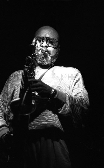 James Moody, Ronnie Scott's Jazz Club, Soho, London, Apr 1987. Creator: Brian O'Connor.