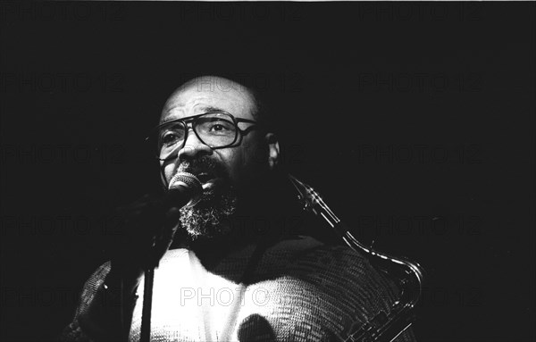 James Moody, Ronnie Scott's Jazz Club, Soho, London, Apr 1987. Creator: Brian O'Connor.