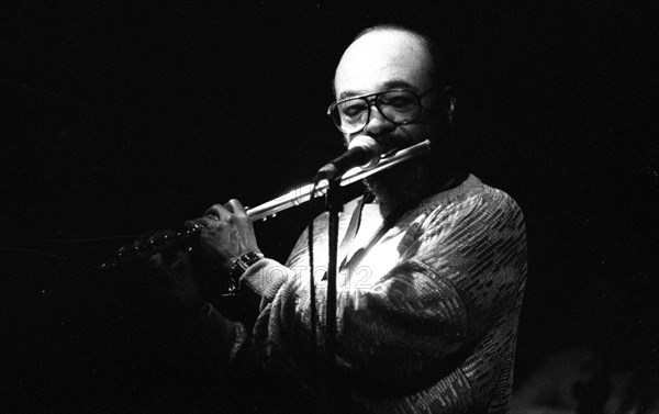 James Moody, Ronnie Scott's Jazz Club, Soho, London, Apr 1987. Creator: Brian O'Connor.