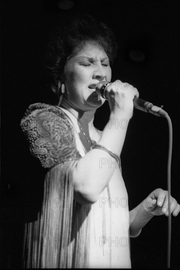 Flora Purim, Ronnie Scott's Jazz Club, Soho, London, May 1989. Creator: Brian O'Connor.