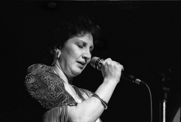 Flora Purim, Ronnie Scott's Jazz Club, Soho, London, May 1989. Creator: Brian O'Connor.