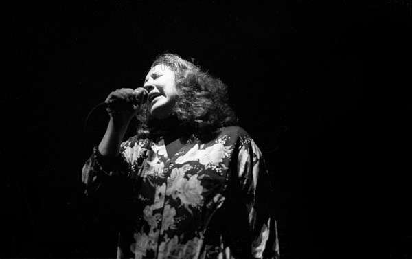 Flora Purim, Ronnie Scott's Jazz Club, Soho, London, Jan 1995. Creator: Brian O'Connor.