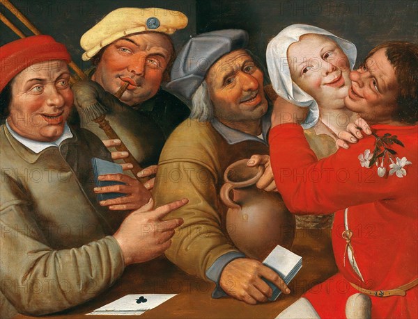 A Merry Company. Creator: Massys (Matsys), Jan (1510-1575).