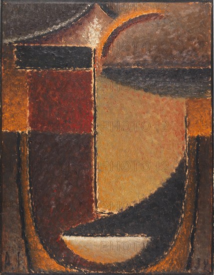 Abstract head: Orient, 1932. Creator: Javlensky, Alexei, von (1864-1941).