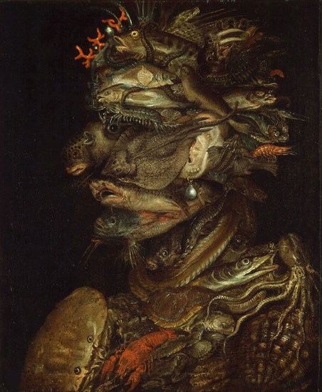 Allegory of water, ca 1566. Creator: Arcimboldo, Giuseppe, Circle of  .