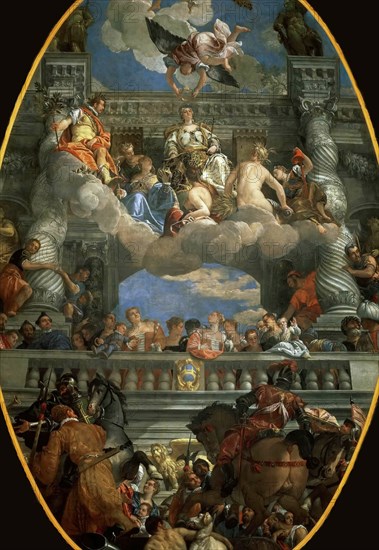 Apotheosis of Venice, 1585. Creator: Veronese, Paolo (1528-1588).