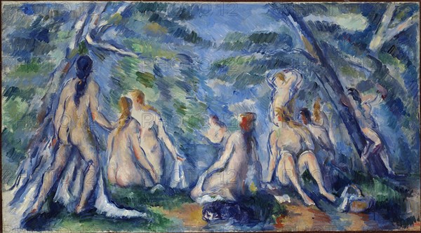 Bathers, ca 1895-1896. Creator: Cézanne, Paul (1839-1906).