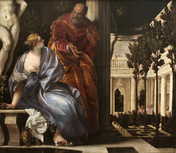 Bathsheba at Her Bath, ca. 1575. Creator: Veronese, Paolo (1528-1588).