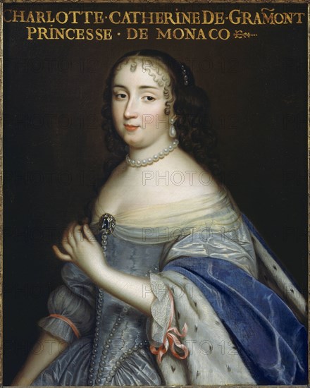 Catherine Charlotte de Gramont (1638-1678), Princess of Monaco and Duchess de Valentinois, c1665. Creator: Anonymous.