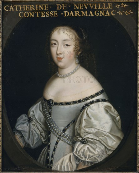 Catherine de Neufville de Villeroy, comtesse d'Armagnac (1639-1707), ca 1665. Creator: Anonymous.