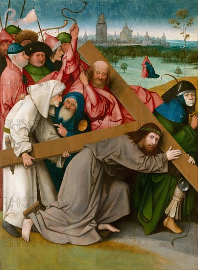 Christ Carrying the Cross, c. 1500. Creator: Bosch, Hieronymus (c. 1450-1516).