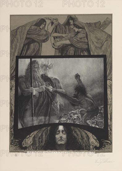 Der Ring des Nibelungen, 1914. Creator: Stassen, Franz (1869-1949).