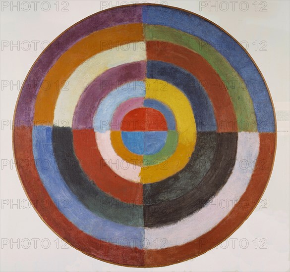 Disque (Le premier disque), 1912-1913. Creator: Delaunay, Robert (1885-1941).