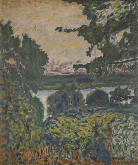 La Seine à Vernon, 1915. Creator: Bonnard, Pierre (1867-1947).