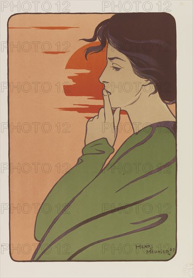 L'Heure du Silence (Hour of Silence), 1897. Creator: Meunier, Henri Georges (1873-1922).