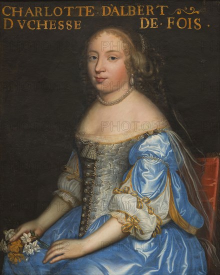 Madeleine Charlotte d'Albert d'Ailly (1649-1665), Duchesse de Foix, ca 1665. Creator: Anonymous.