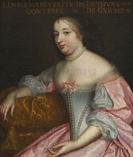 Marguerite Louise Suzanne de Béthune (1643-1726), Comtesse de Guiche, Duchesse de Lude, ca 1665. Creator: Anonymous.